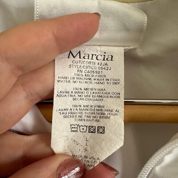 MARCIA | 80s Vintage Pastel Windbreaker \ Full Zip Granny Windbreaker | Large - Picture 8 of 8